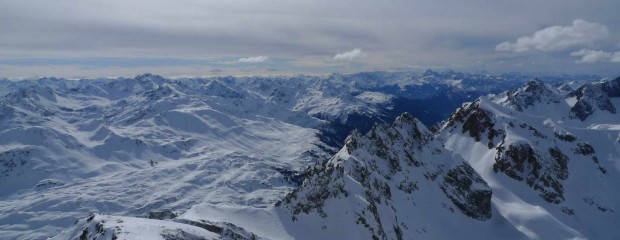 St Anton from Valuga 2