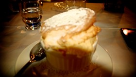 Souffle at Chez de la Rose Julienas